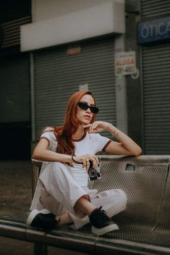 Óculos de sol femininos originais 7