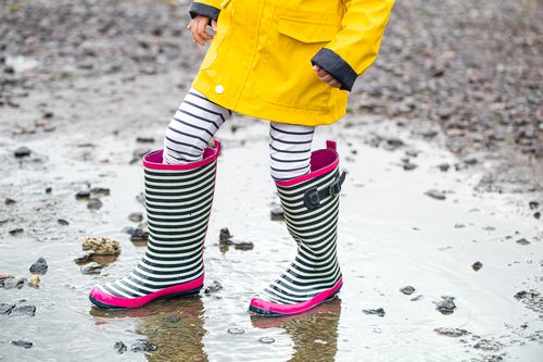 Botas infantis para meninas em pele genuína 7